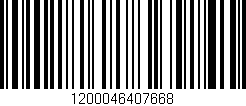 Código de barras (EAN, GTIN, SKU, ISBN): '1200046407668'