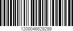 Código de barras (EAN, GTIN, SKU, ISBN): '1200046629299'