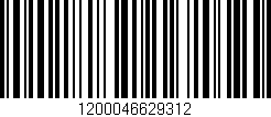 Código de barras (EAN, GTIN, SKU, ISBN): '1200046629312'