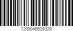 Código de barras (EAN, GTIN, SKU, ISBN): '1200046629329'