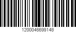Código de barras (EAN, GTIN, SKU, ISBN): '1200046699148'