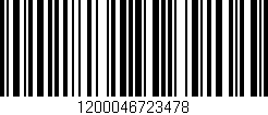 Código de barras (EAN, GTIN, SKU, ISBN): '1200046723478'