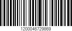 Código de barras (EAN, GTIN, SKU, ISBN): '1200046729869'