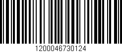 Código de barras (EAN, GTIN, SKU, ISBN): '1200046730124'