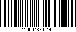 Código de barras (EAN, GTIN, SKU, ISBN): '1200046730148'