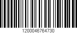 Código de barras (EAN, GTIN, SKU, ISBN): '1200046764730'