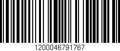 Código de barras (EAN, GTIN, SKU, ISBN): '1200046791767'