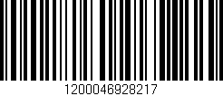 Código de barras (EAN, GTIN, SKU, ISBN): '1200046928217'