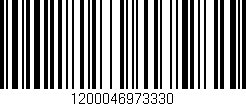 Código de barras (EAN, GTIN, SKU, ISBN): '1200046973330'