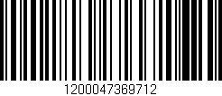 Código de barras (EAN, GTIN, SKU, ISBN): '1200047369712'