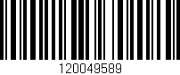 Código de barras (EAN, GTIN, SKU, ISBN): '120049589'