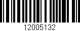 Código de barras (EAN, GTIN, SKU, ISBN): '12005132'