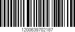 Código de barras (EAN, GTIN, SKU, ISBN): '1200639702187'