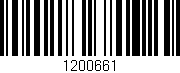 Código de barras (EAN, GTIN, SKU, ISBN): '1200661'