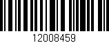 Código de barras (EAN, GTIN, SKU, ISBN): '12008459'