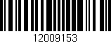 Código de barras (EAN, GTIN, SKU, ISBN): '12009153'