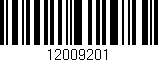 Código de barras (EAN, GTIN, SKU, ISBN): '12009201'