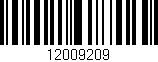 Código de barras (EAN, GTIN, SKU, ISBN): '12009209'