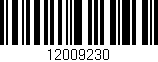 Código de barras (EAN, GTIN, SKU, ISBN): '12009230'