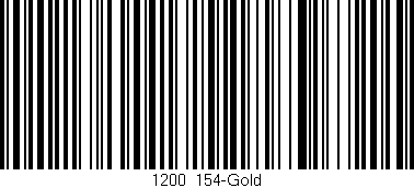 Código de barras (EAN, GTIN, SKU, ISBN): '1200/154-Gold'