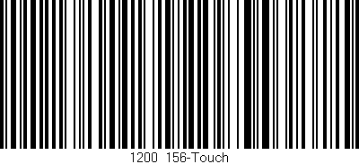 Código de barras (EAN, GTIN, SKU, ISBN): '1200/156-Touch'