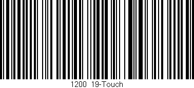 Código de barras (EAN, GTIN, SKU, ISBN): '1200/19-Touch'