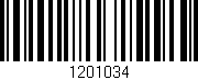 Código de barras (EAN, GTIN, SKU, ISBN): '1201034'