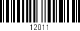 Código de barras (EAN, GTIN, SKU, ISBN): '12011'