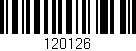 Código de barras (EAN, GTIN, SKU, ISBN): '120126'