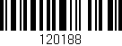 Código de barras (EAN, GTIN, SKU, ISBN): '120188'