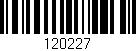 Código de barras (EAN, GTIN, SKU, ISBN): '120227'