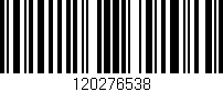 Código de barras (EAN, GTIN, SKU, ISBN): '120276538'