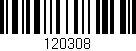 Código de barras (EAN, GTIN, SKU, ISBN): '120308'