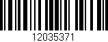Código de barras (EAN, GTIN, SKU, ISBN): '12035371'