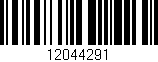 Código de barras (EAN, GTIN, SKU, ISBN): '12044291'