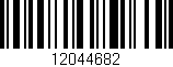 Código de barras (EAN, GTIN, SKU, ISBN): '12044682'