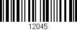Código de barras (EAN, GTIN, SKU, ISBN): '12045'