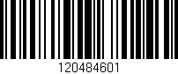 Código de barras (EAN, GTIN, SKU, ISBN): '120484601'