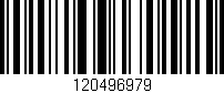 Código de barras (EAN, GTIN, SKU, ISBN): '120496979'