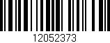 Código de barras (EAN, GTIN, SKU, ISBN): '12052373'