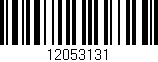 Código de barras (EAN, GTIN, SKU, ISBN): '12053131'