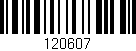 Código de barras (EAN, GTIN, SKU, ISBN): '120607'