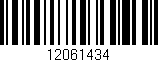 Código de barras (EAN, GTIN, SKU, ISBN): '12061434'