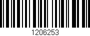 Código de barras (EAN, GTIN, SKU, ISBN): '1206253'