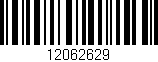 Código de barras (EAN, GTIN, SKU, ISBN): '12062629'