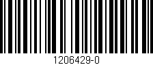 Código de barras (EAN, GTIN, SKU, ISBN): '1206429-0'