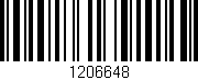 Código de barras (EAN, GTIN, SKU, ISBN): '1206648'