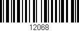 Código de barras (EAN, GTIN, SKU, ISBN): '12068'