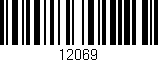 Código de barras (EAN, GTIN, SKU, ISBN): '12069'