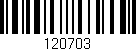 Código de barras (EAN, GTIN, SKU, ISBN): '120703'